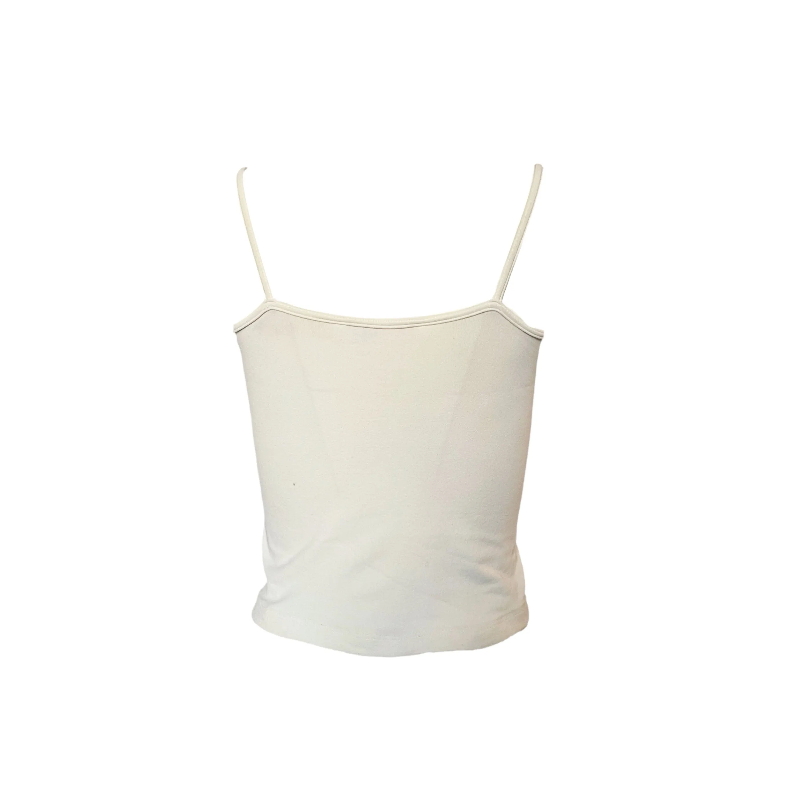 Prada White Logo Tank Top