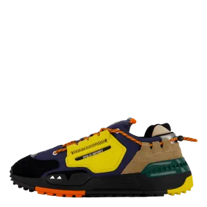 PS200 Suede & Mesh Sneaker Navy Multi