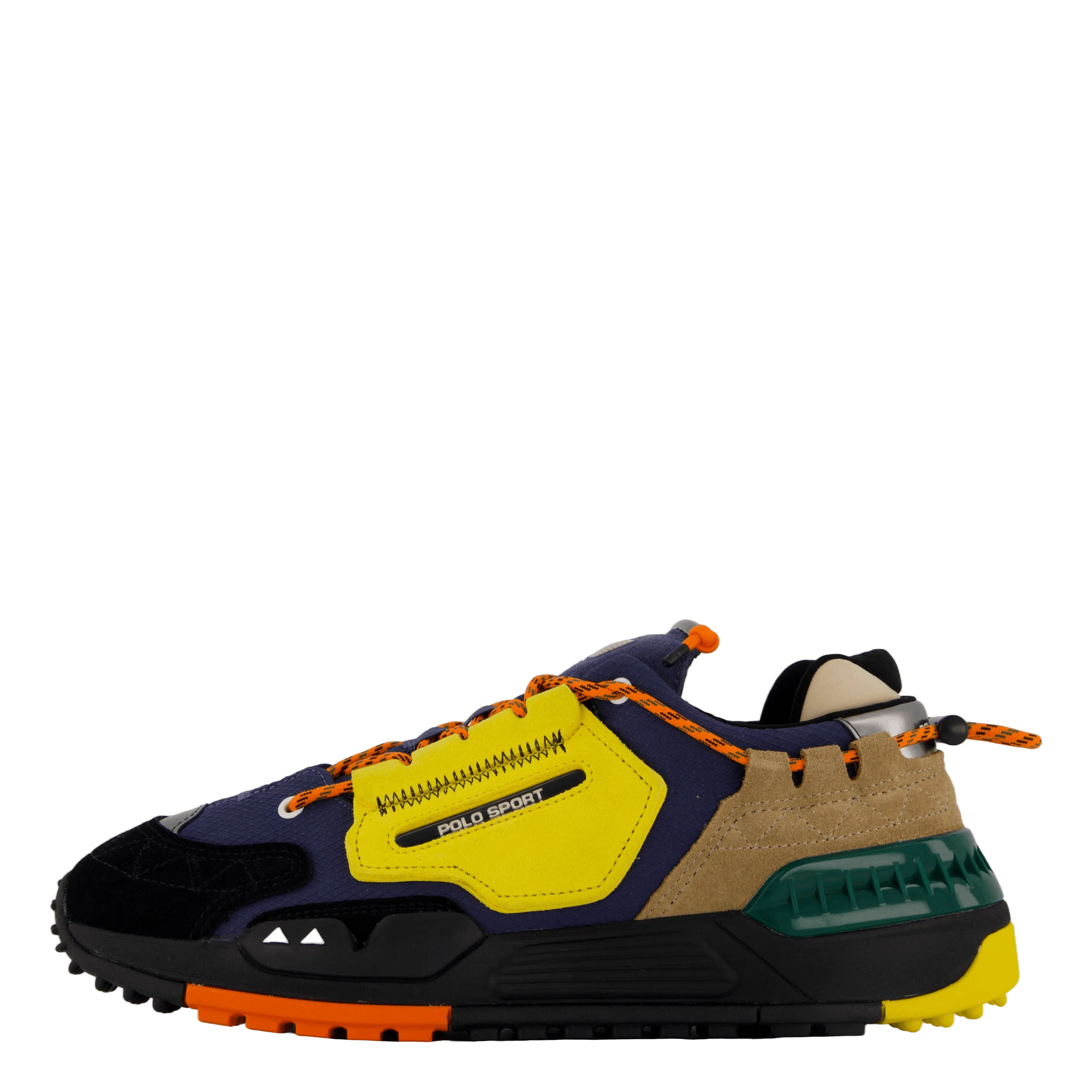 PS200 Suede & Mesh Sneaker Navy Multi