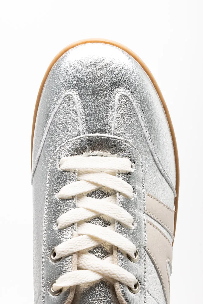 Retro Sneakers Silver