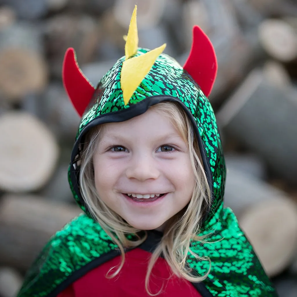 Reversible Dragon & Knight Cape