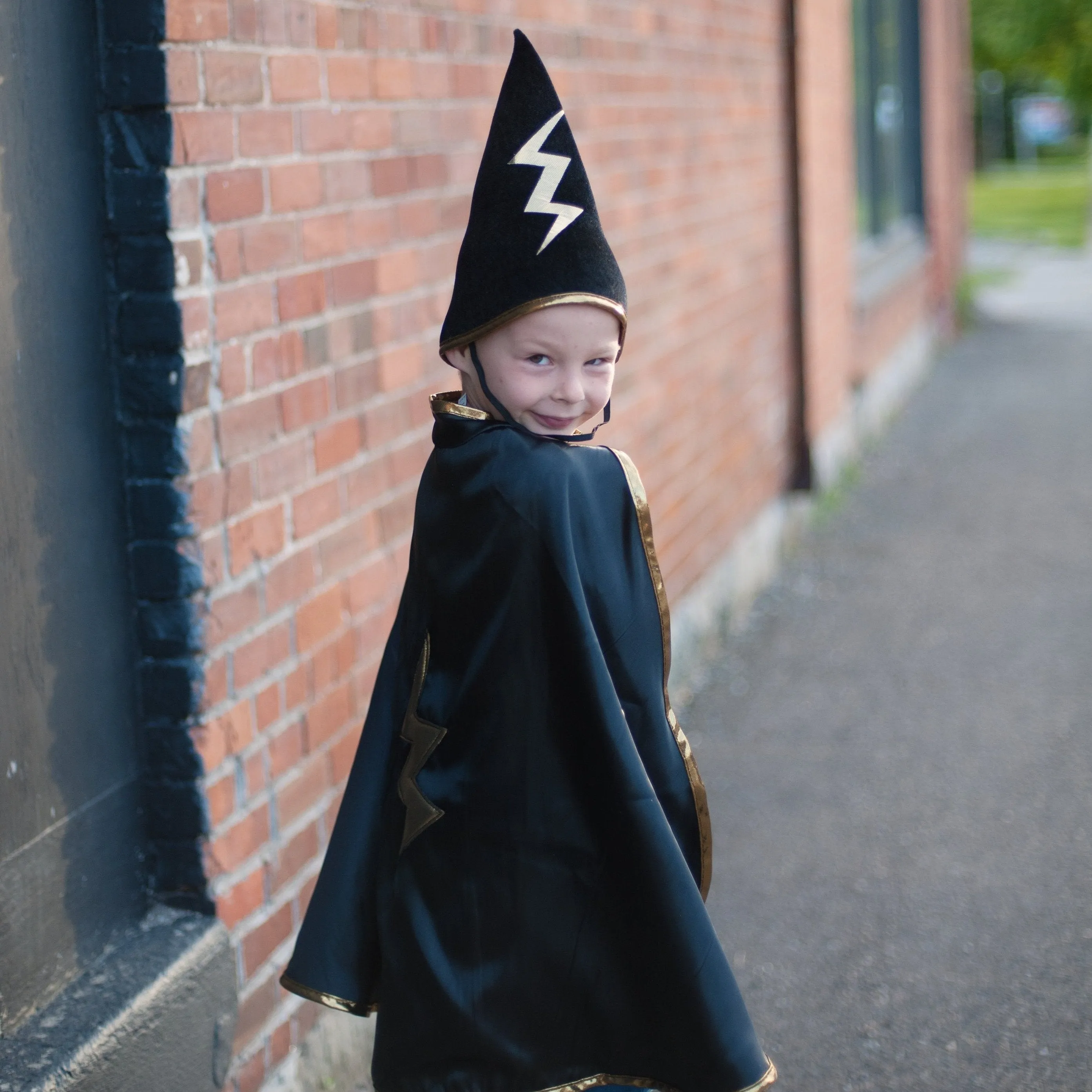Reversible Wizard Cape & Hat