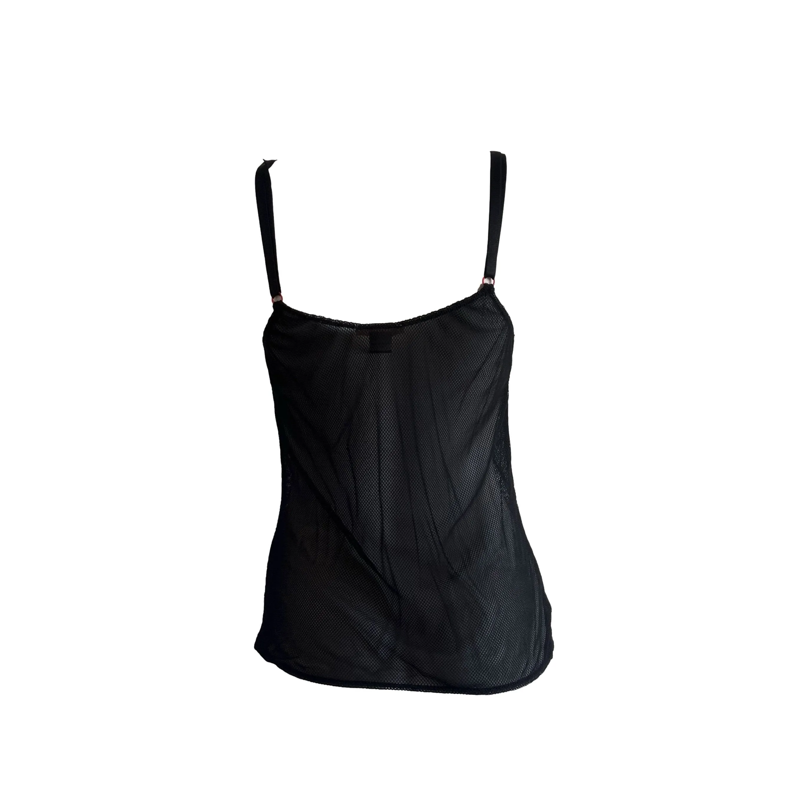 Roberto Cavalli Heart Mesh Tank