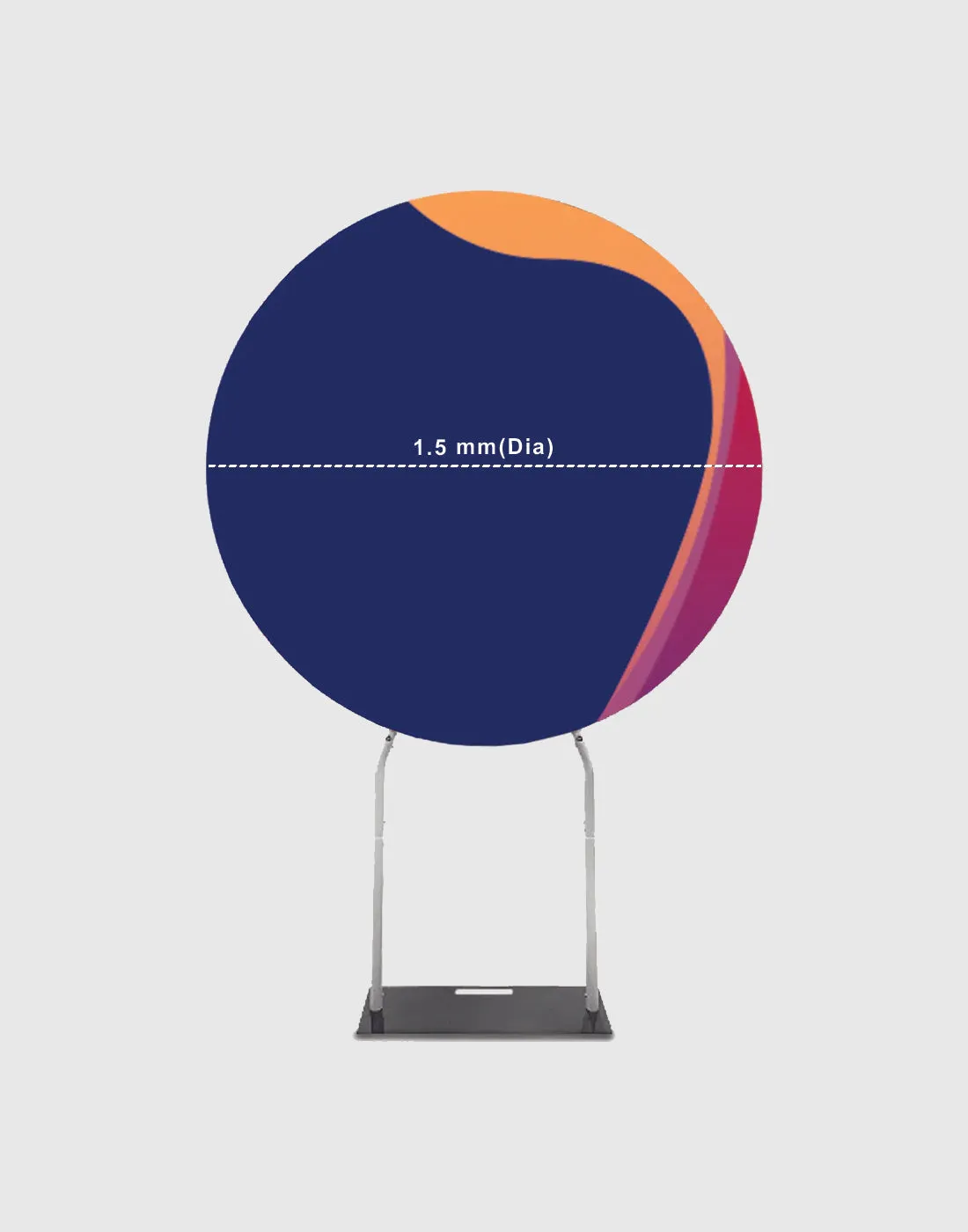 Round Frame High Leg Stand