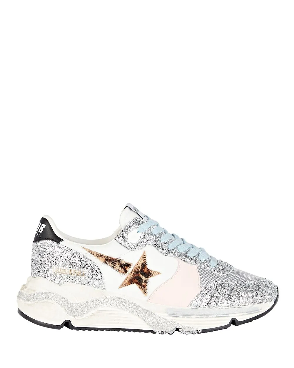 Running Sole Glitter Sneakers