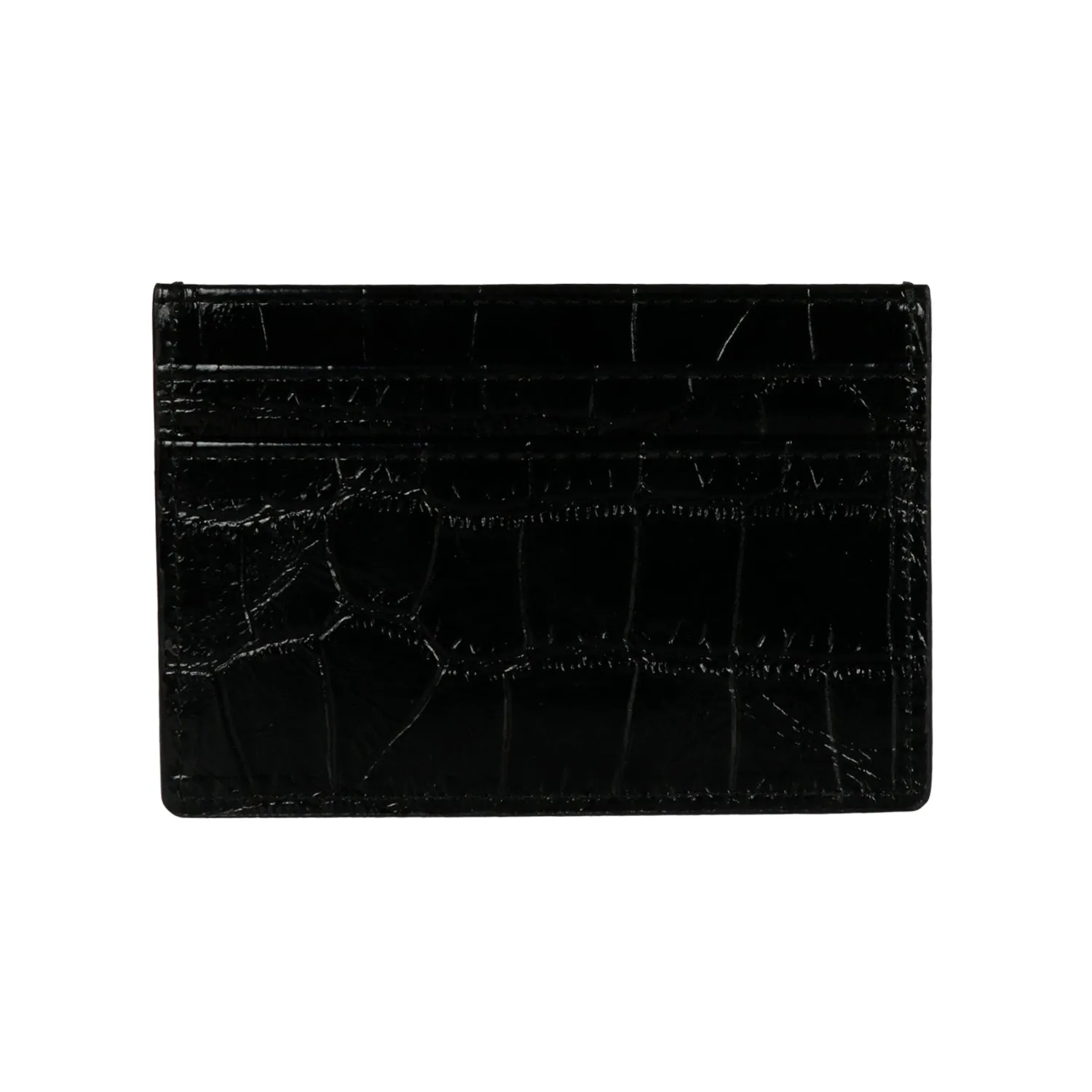 Saint Eadred Black Croco Patent Shiny Leather With Set