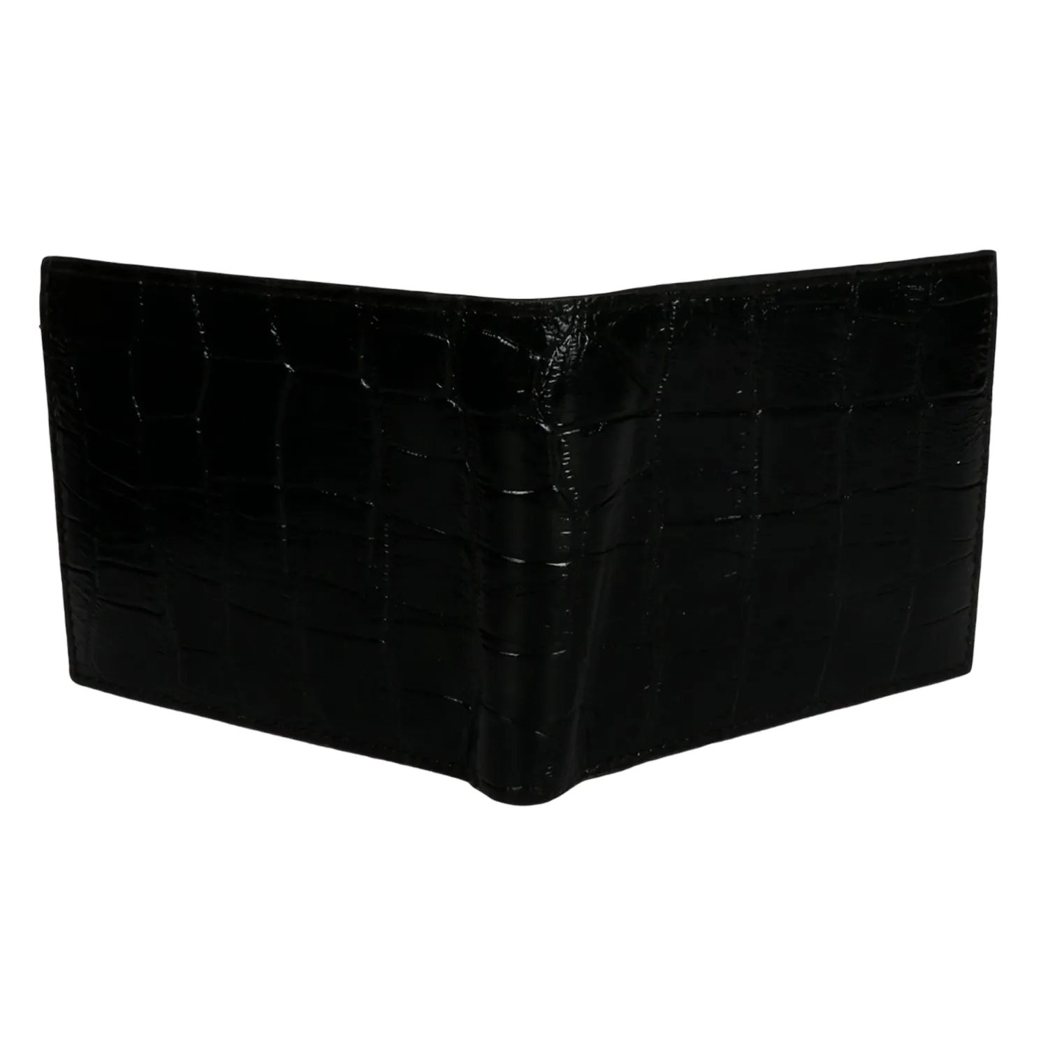 Saint Eadred Black Croco Patent Shiny Leather With Set