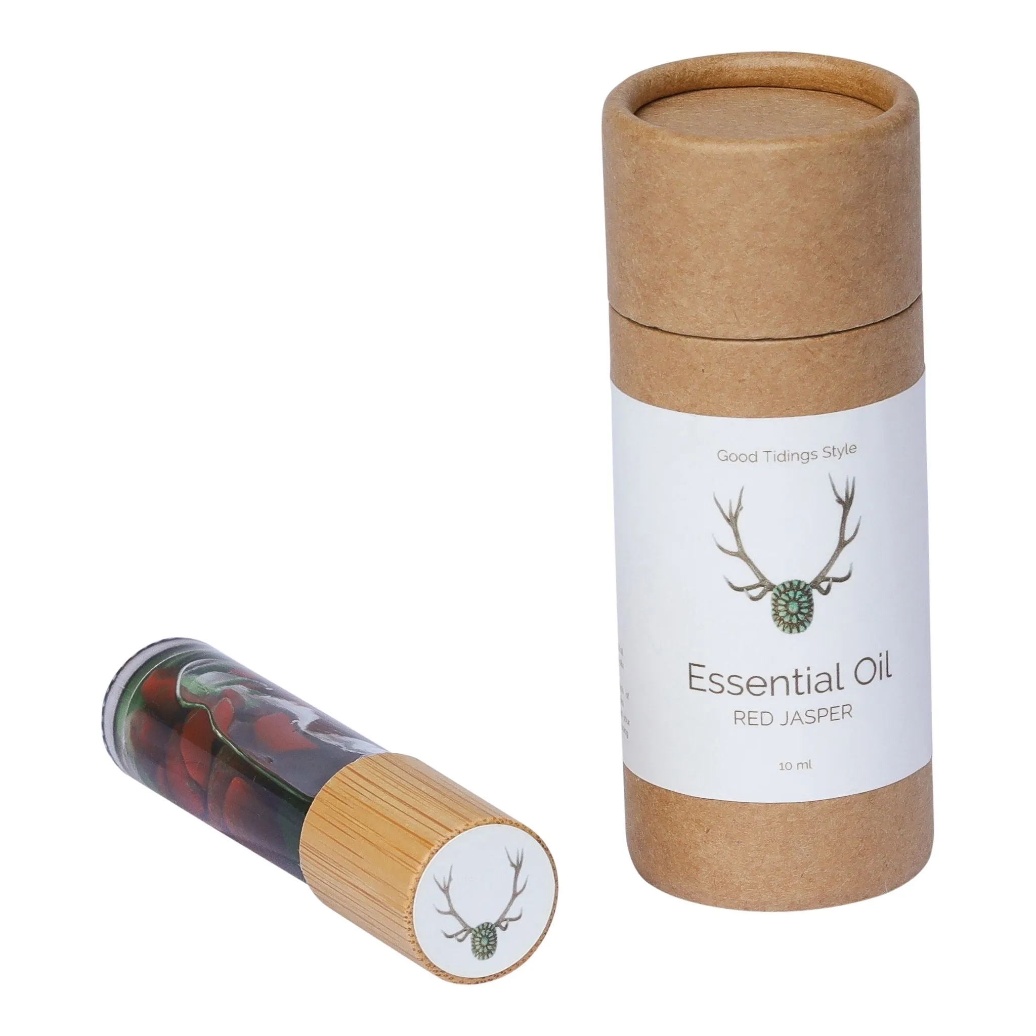 Sanctuary Essential Oil Infused Crystal Roll-Ons: Red Jasper