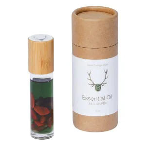 Sanctuary Essential Oil Infused Crystal Roll-Ons: Red Jasper