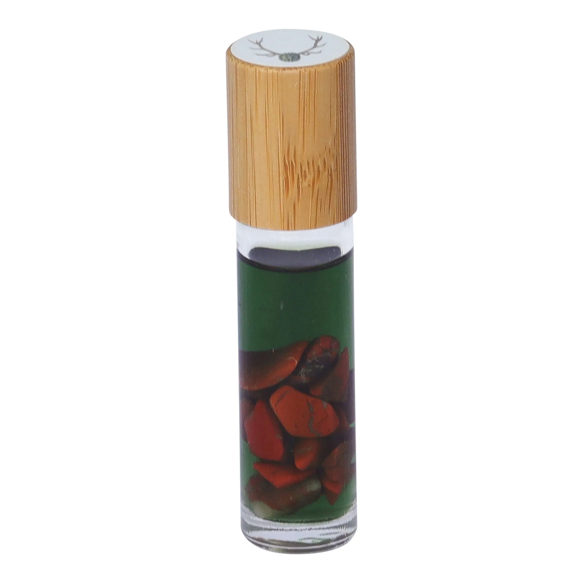 Sanctuary Essential Oil Infused Crystal Roll-Ons: Red Jasper