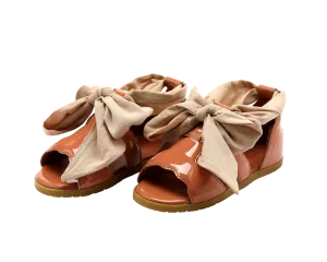 Sandy | Walnut Patent Leather