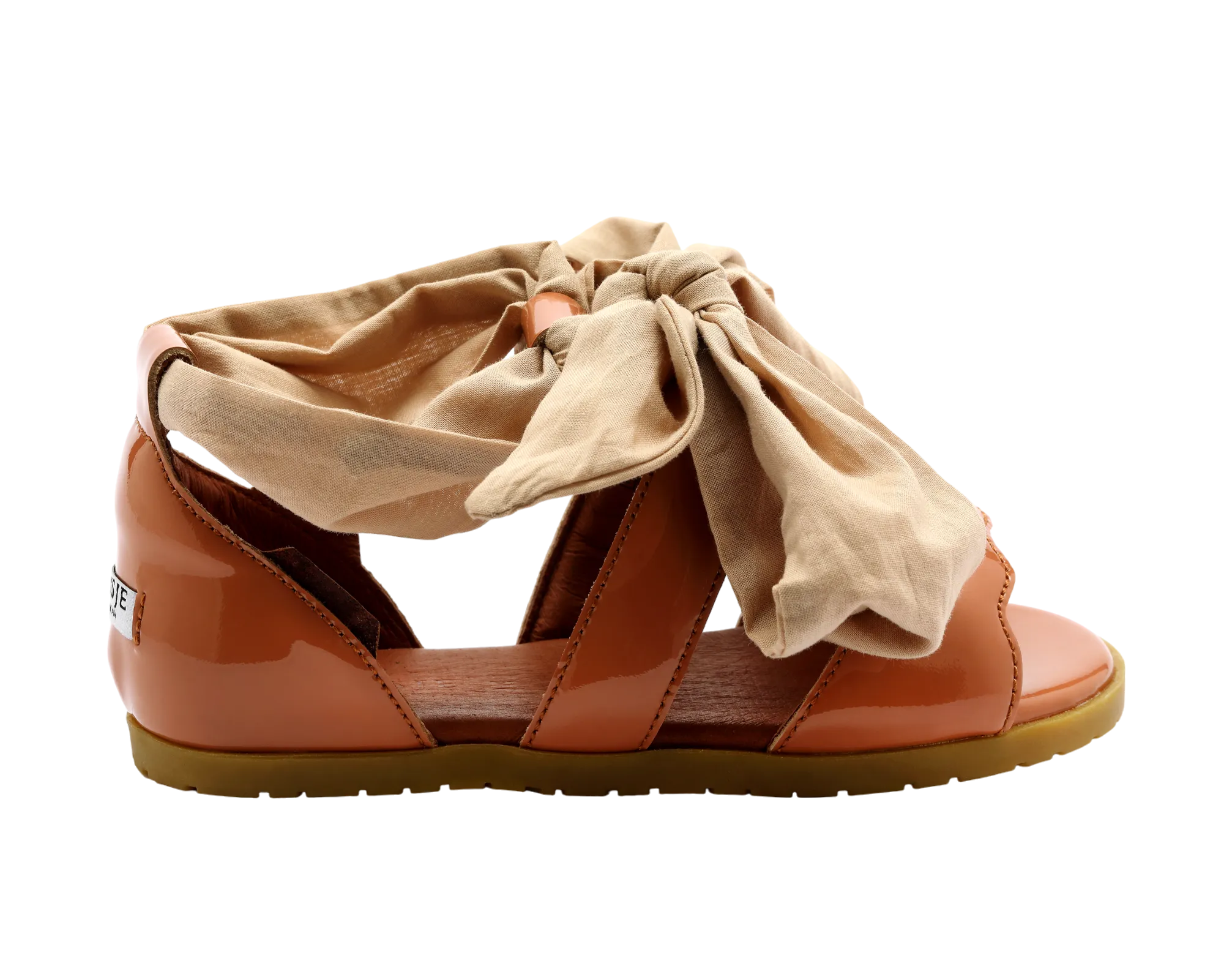 Sandy | Walnut Patent Leather