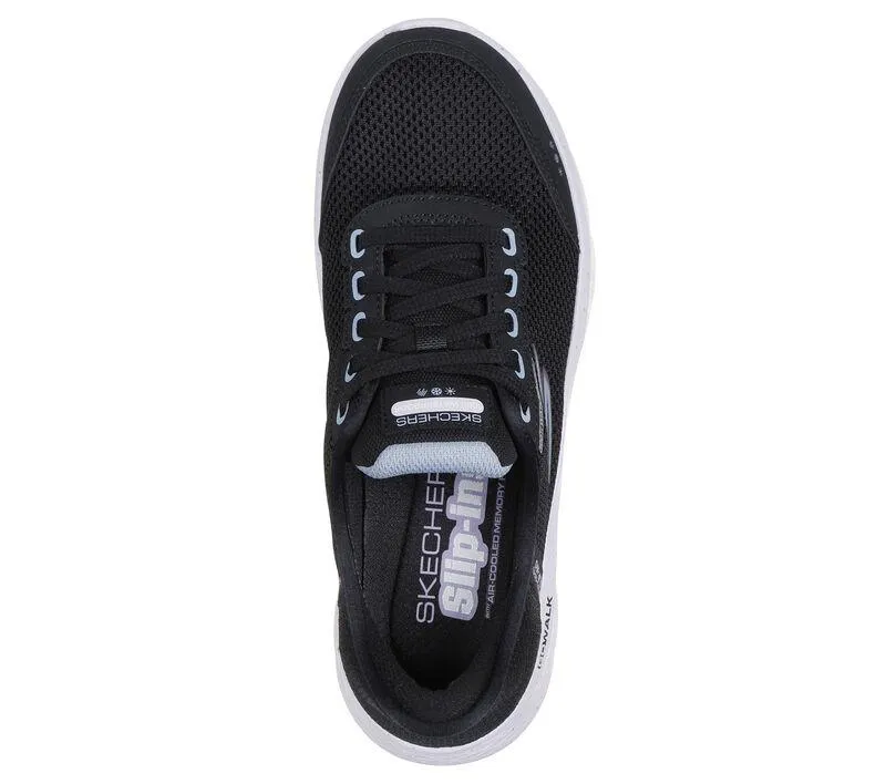Skechers 124846 Go Walk Flex Clear Creek Sneakers für Damen mit weiter Passform