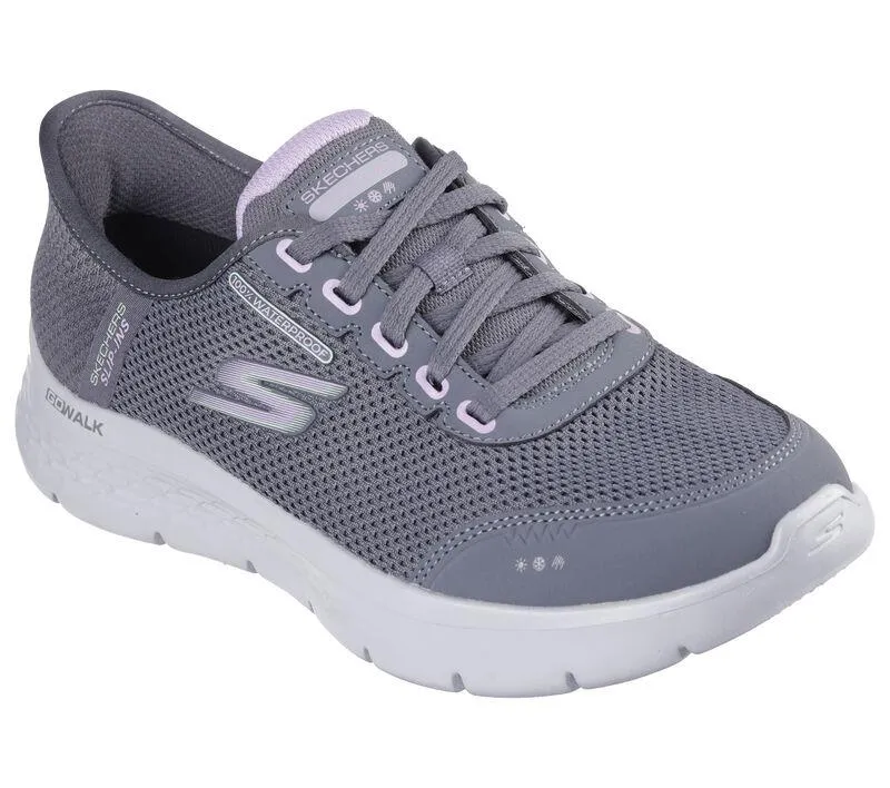Skechers 124846 Go Walk Flex Clear Creek Sneakers für Damen mit weiter Passform