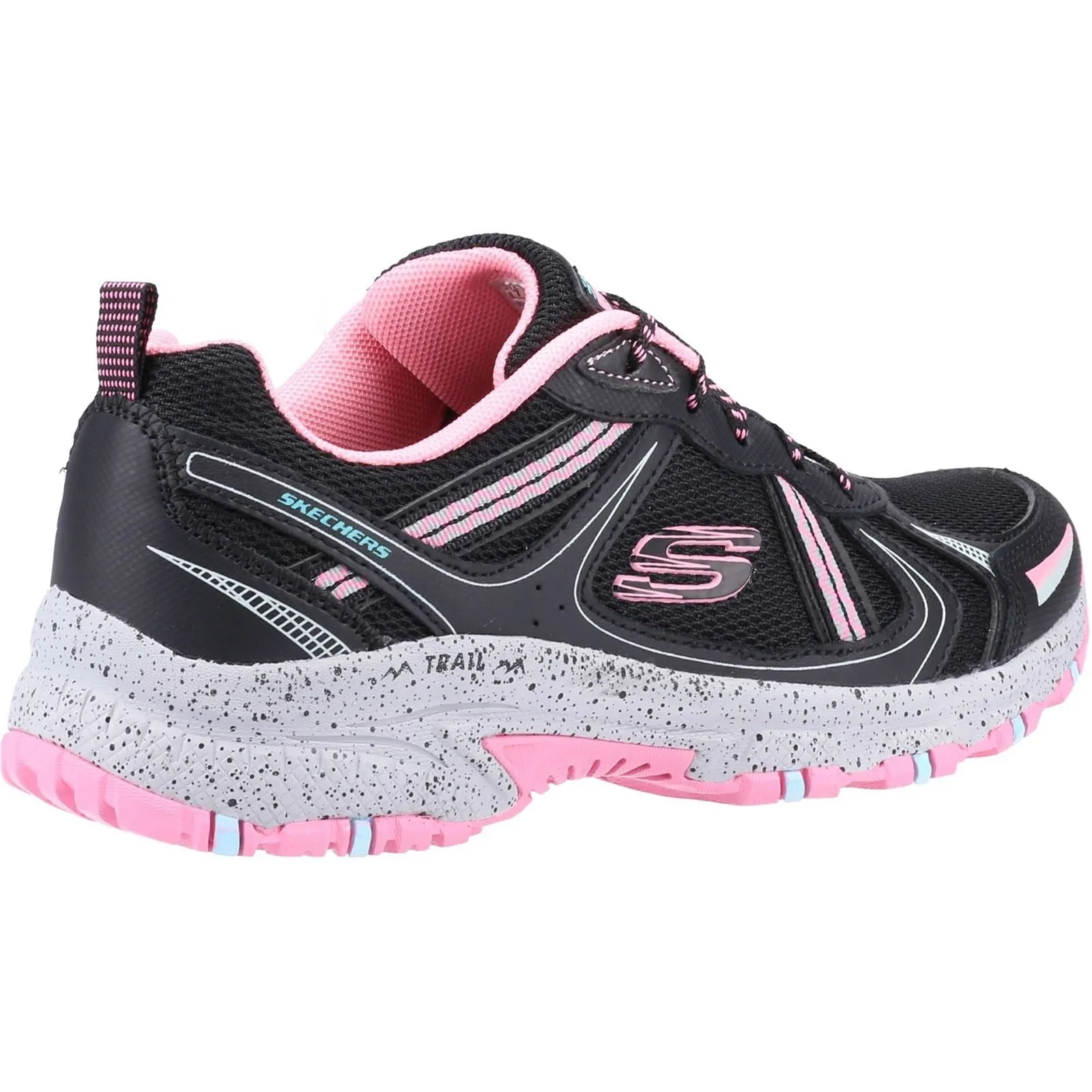 Skechers 149820 Hillcrest Vast Adventure Sneakers für Damen, weite Passform, Schwarz/Pink