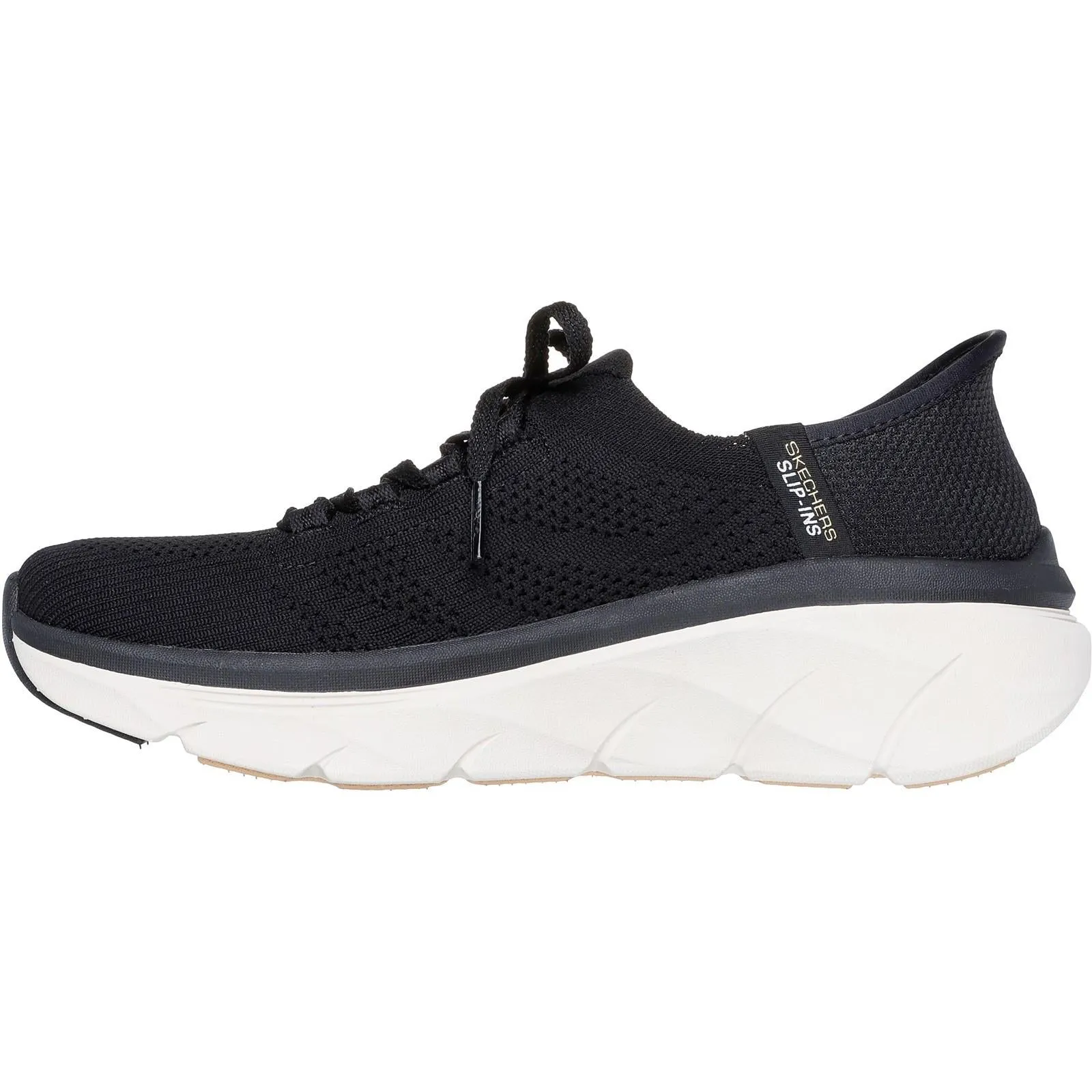 Skechers 150105 Slip-ins Dlux Walker 2.0 Polyester-Sneakers mit entspannter Passform für Damen