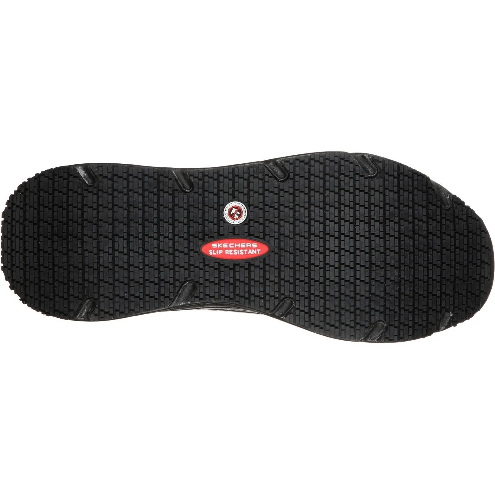 Skechers (200021EC) Mens Occupational Footwear Skechers Work Relaxed Fit Black 8 to 12