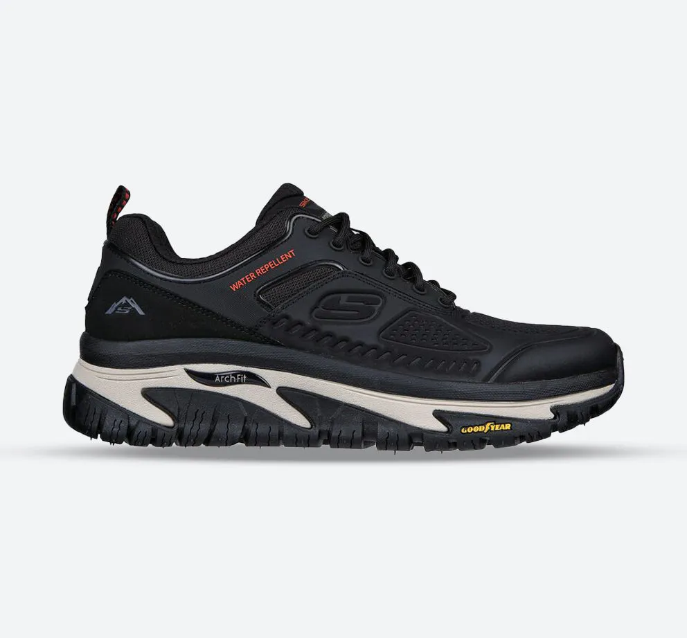 Skechers 237333 Arch Fit Road Walker Recon Sneakers für Herren in weiter Passform - Schwarz