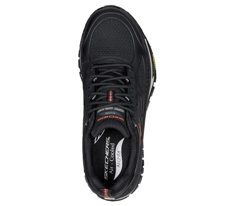 Skechers 237333 Arch Fit Road Walker Recon Sneakers für Herren in weiter Passform - Schwarz