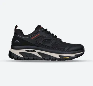 Skechers 237333 Arch Fit Road Walker Recon Sneakers für Herren in weiter Passform - Schwarz