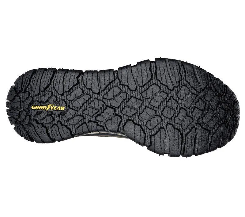 Skechers 237333 Arch Fit Road Walker Recon Sneakers für Herren, weite Passform, Olivgrün/Schwarz