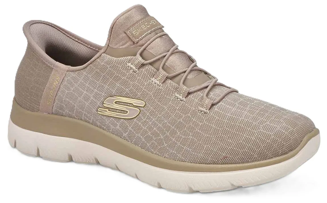 Skechers Slip-ins Women's: Summits - Classy Night Taupe/Gold