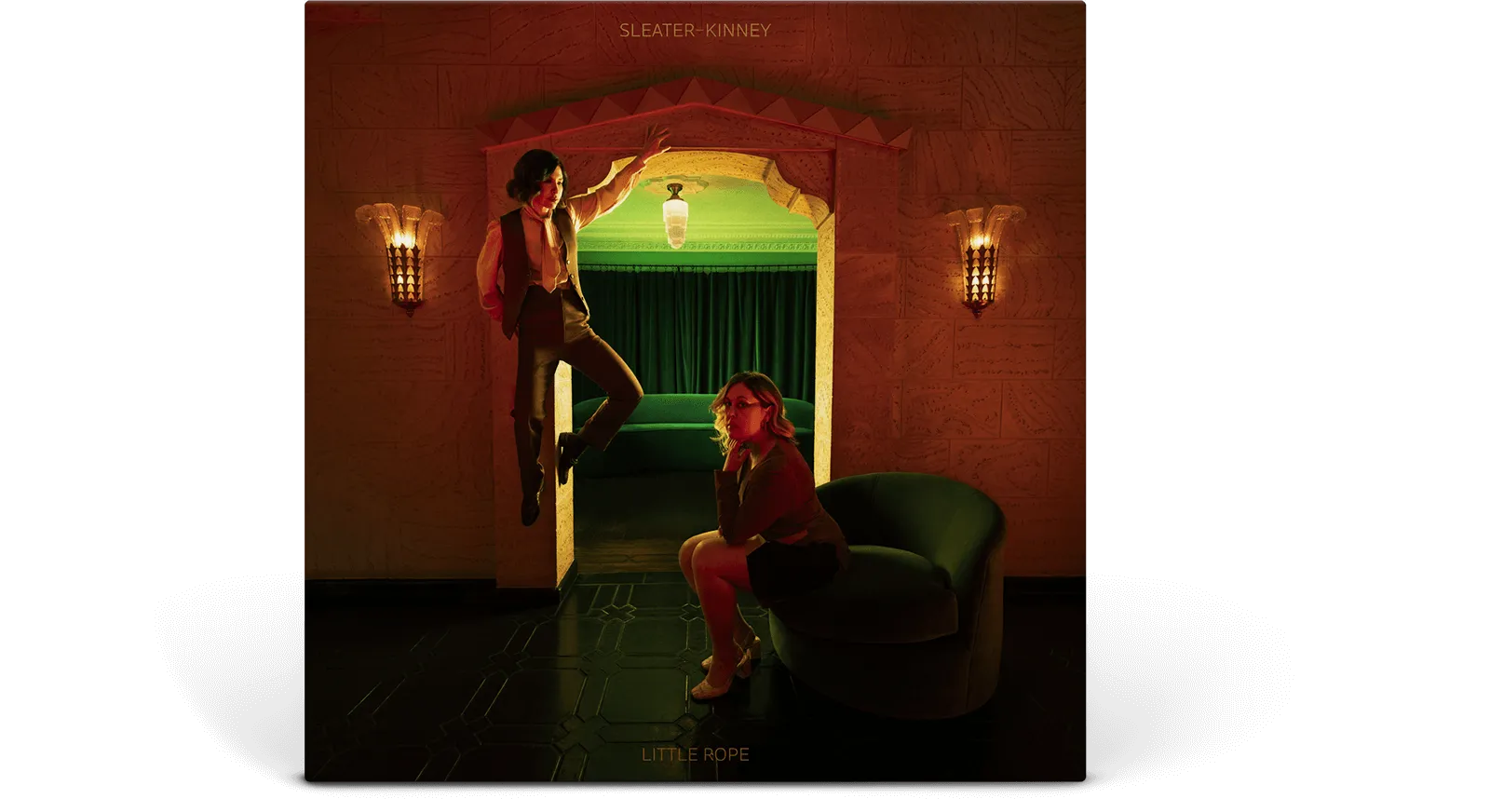 Sleater-Kinney : Little Rope (Orange & Black Marble Vinyl)