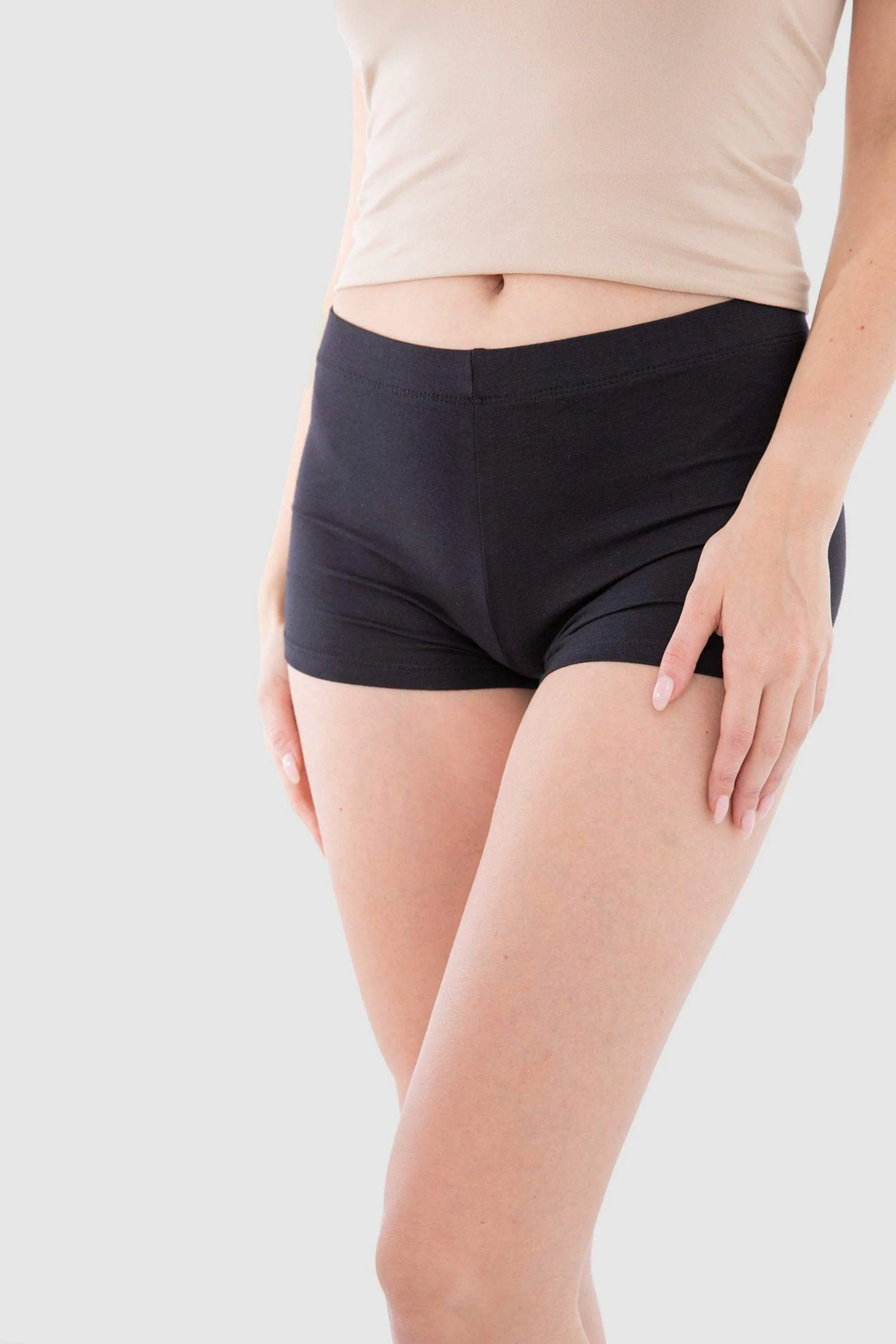 Slim Fit Cotton Hot Short