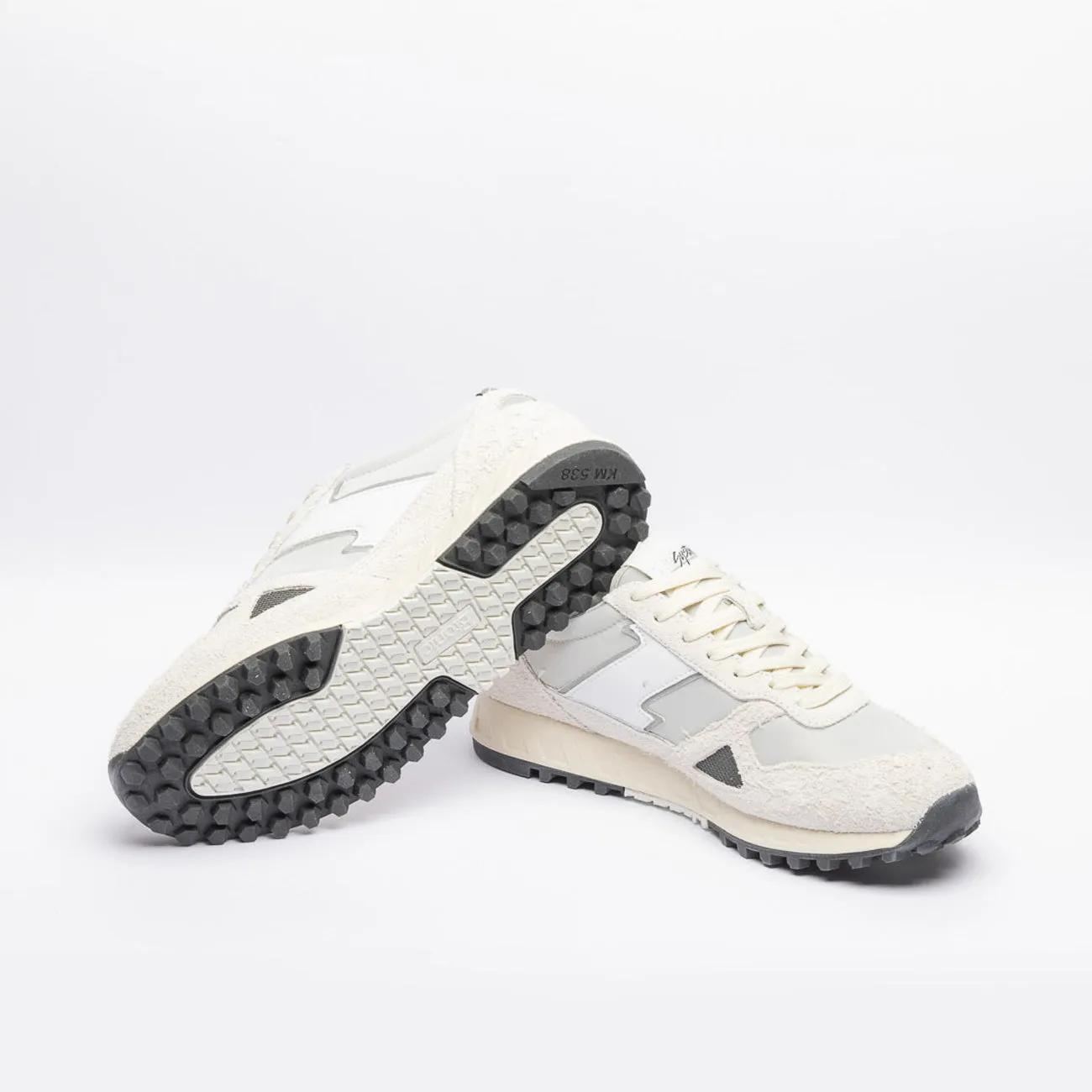 Sneaker running Etonic PR538 in camoscio bianco