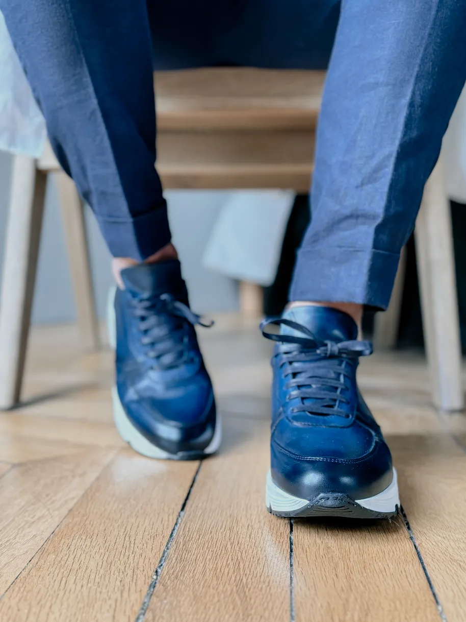 Sneakers Como 713 bleu