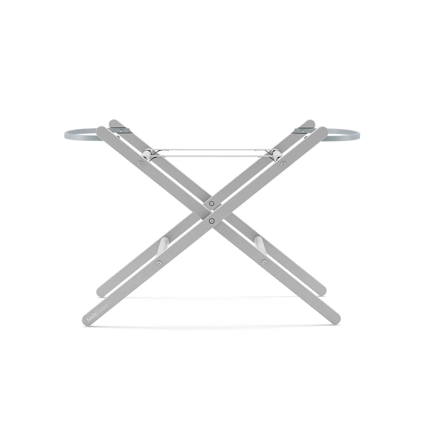 SnüzPod Baskit with Dove Stand in Light Grey