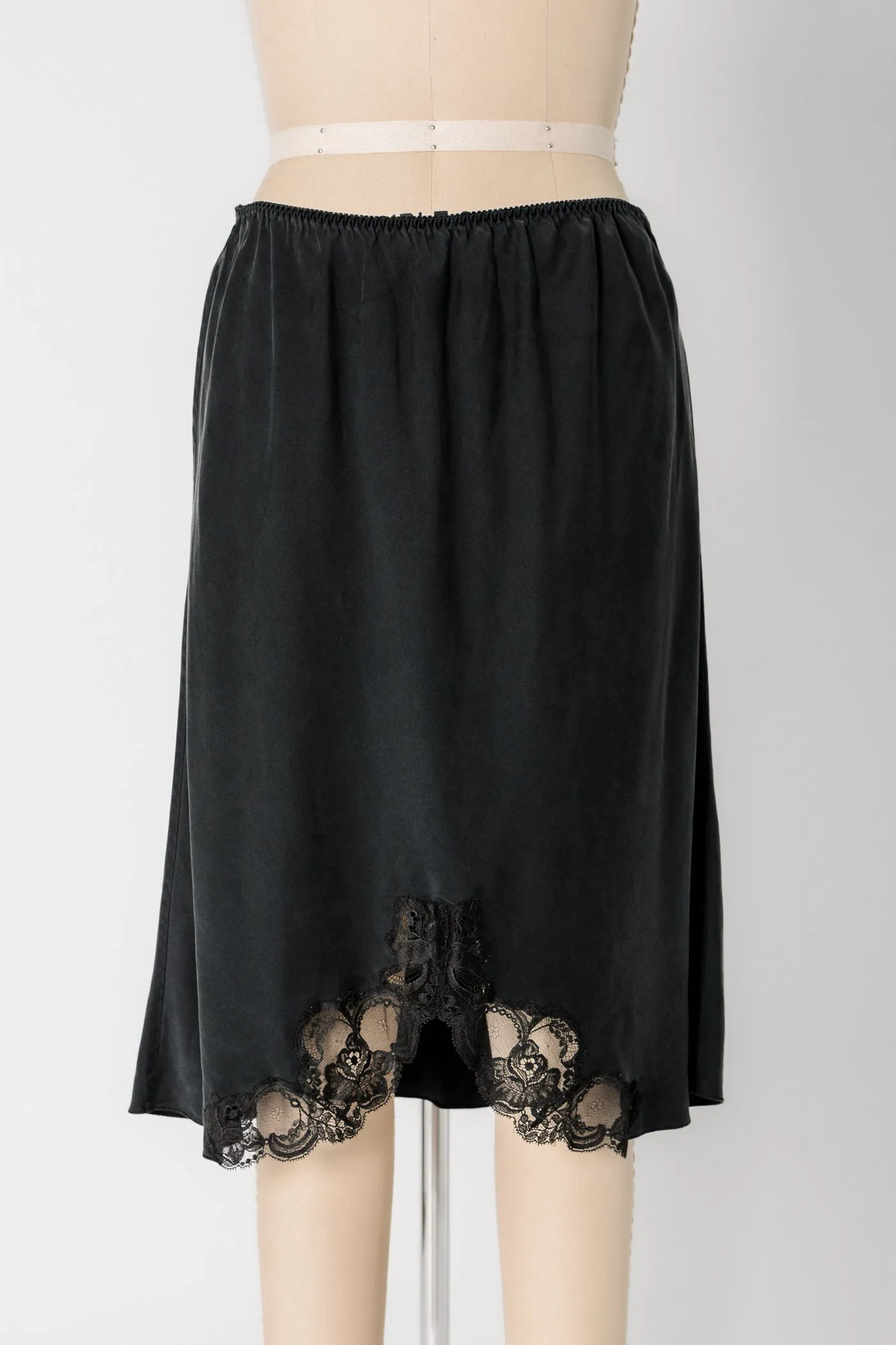 Softest Brushed Silk Bias Slip Skirt