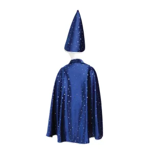 Sparkle Wizard Cape & Hat