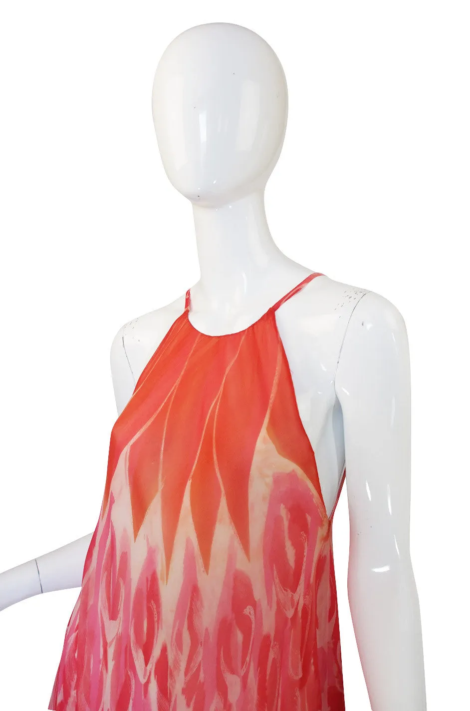 Spring 1975 Petal Hem Oscar De La Renta Dress