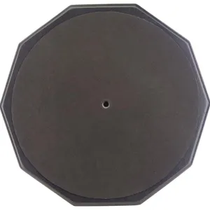Stagg 8 Inch Desktop Practice Pad, Ten-sided Shape
