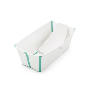 Stokke Flexi Bath® in White/Aqua