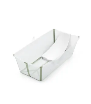 Stokke Flexi Bath® X-Large with Newborn Support in Transparent Green