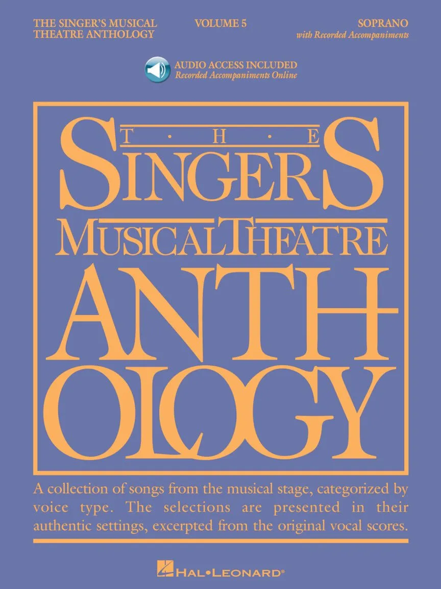 The Singer's Musical Theatre Anthology - Volume 5, Soprano, Book/Online Audio