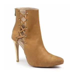 Unite - Brown Vegan Suede - Suede Sole - Dance Floor Only