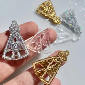 Virgin Mary Charms / Dijes Virgen María / 6 pieces - 35mm