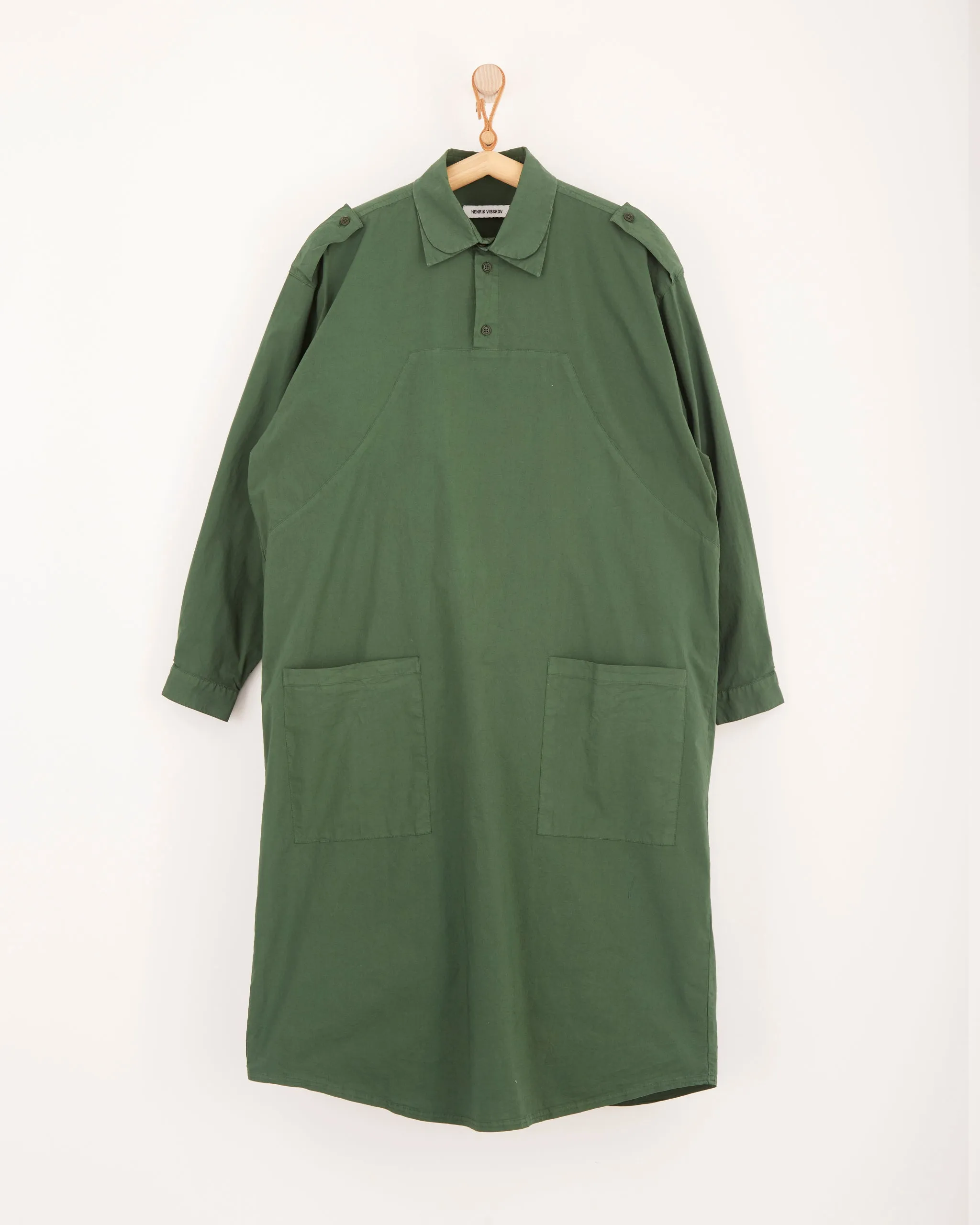 Wait Dress in Branch Green