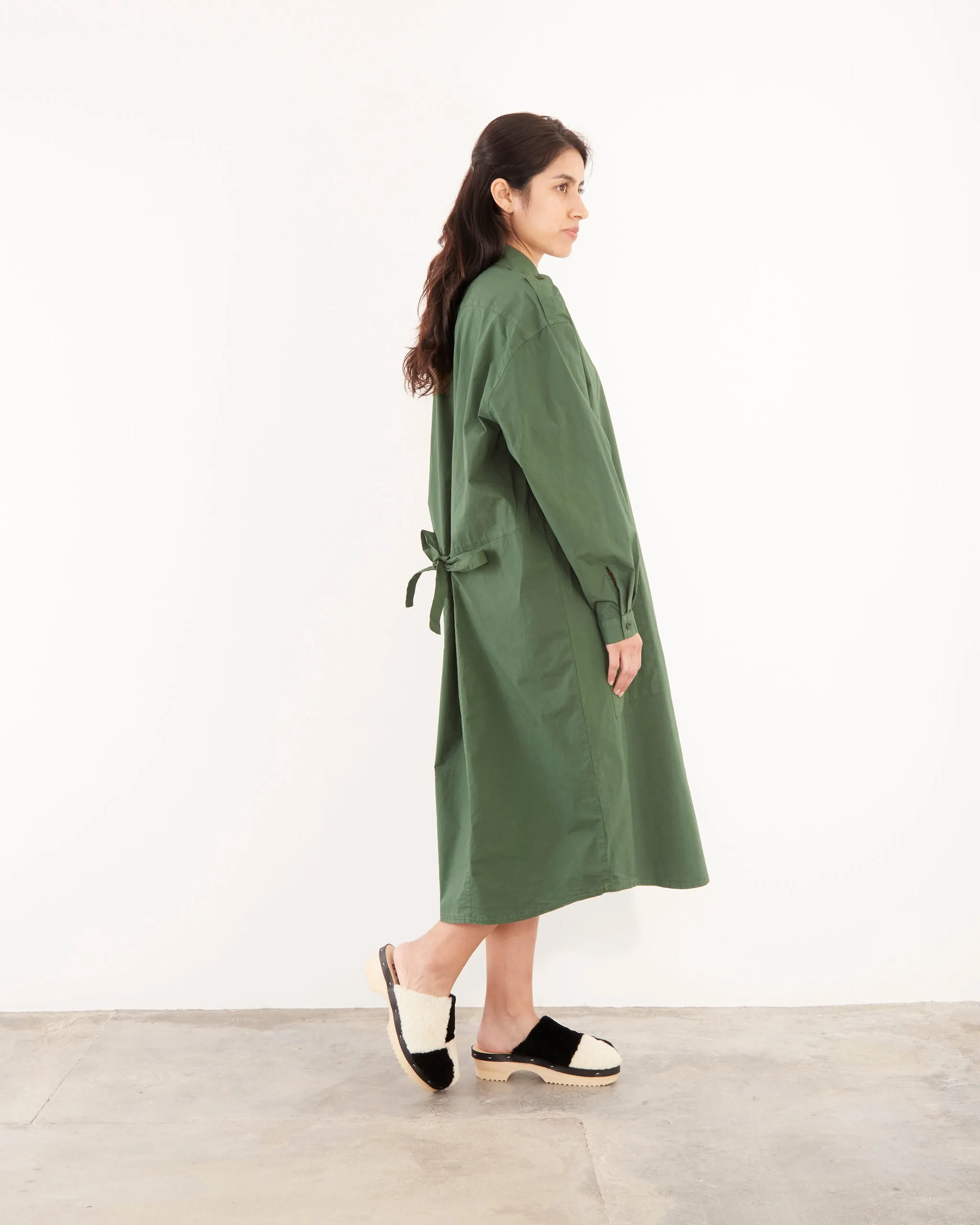 Wait Dress in Branch Green