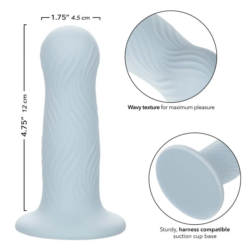 Wave Rider Foam Dildo - Blue