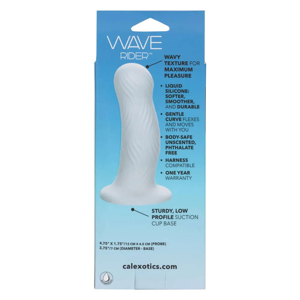 Wave Rider Foam Dildo - Blue