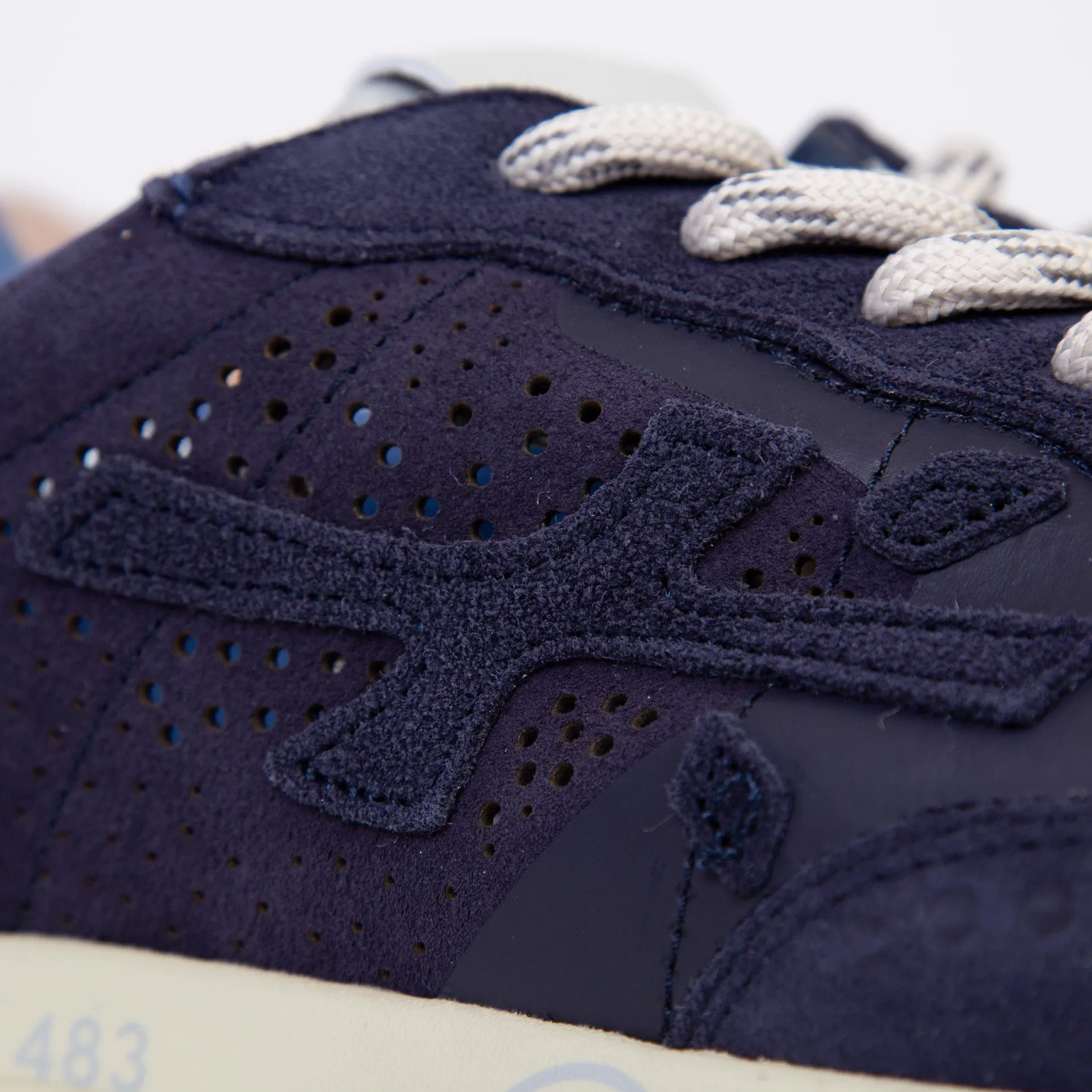 WHITE PREMIATA SNEAKERS NOUS 7222