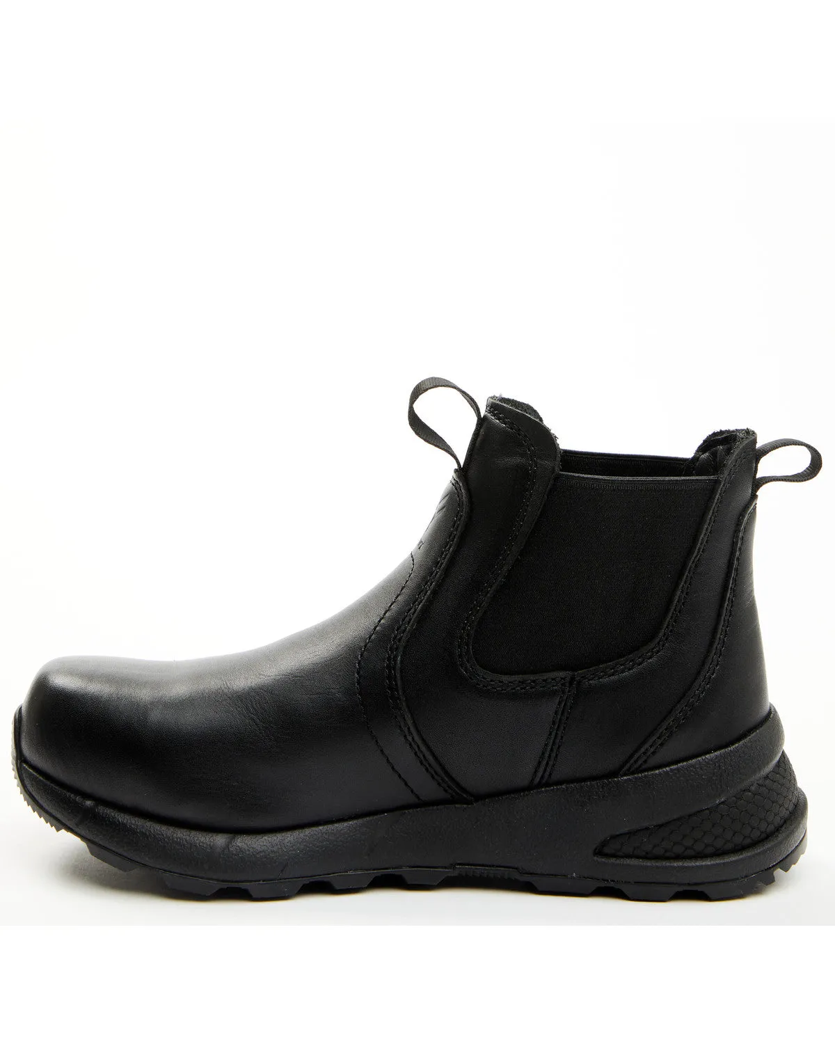 Women's 6" Uniform Chelsea Work Boots - Composite Toe