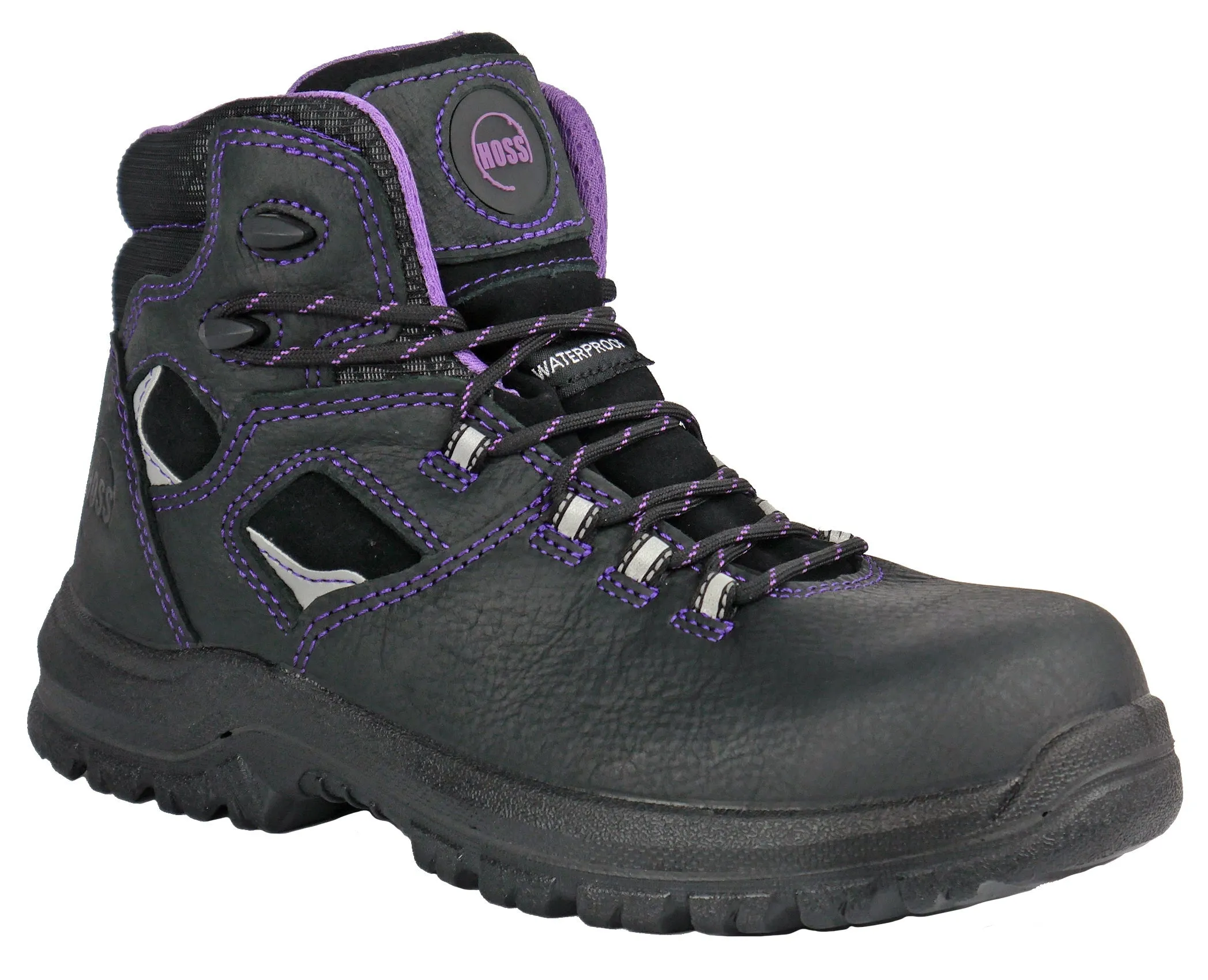 Women's Hoss 6" Lacy Black EH, PR, SR, PR Composite Toe Boot