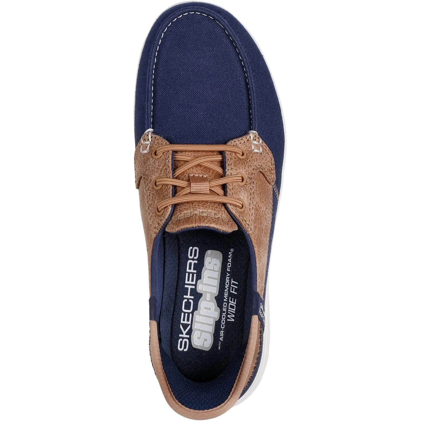 Women's Wide Fit Skechers 136536 Slip-ins Palmilla Sneakers