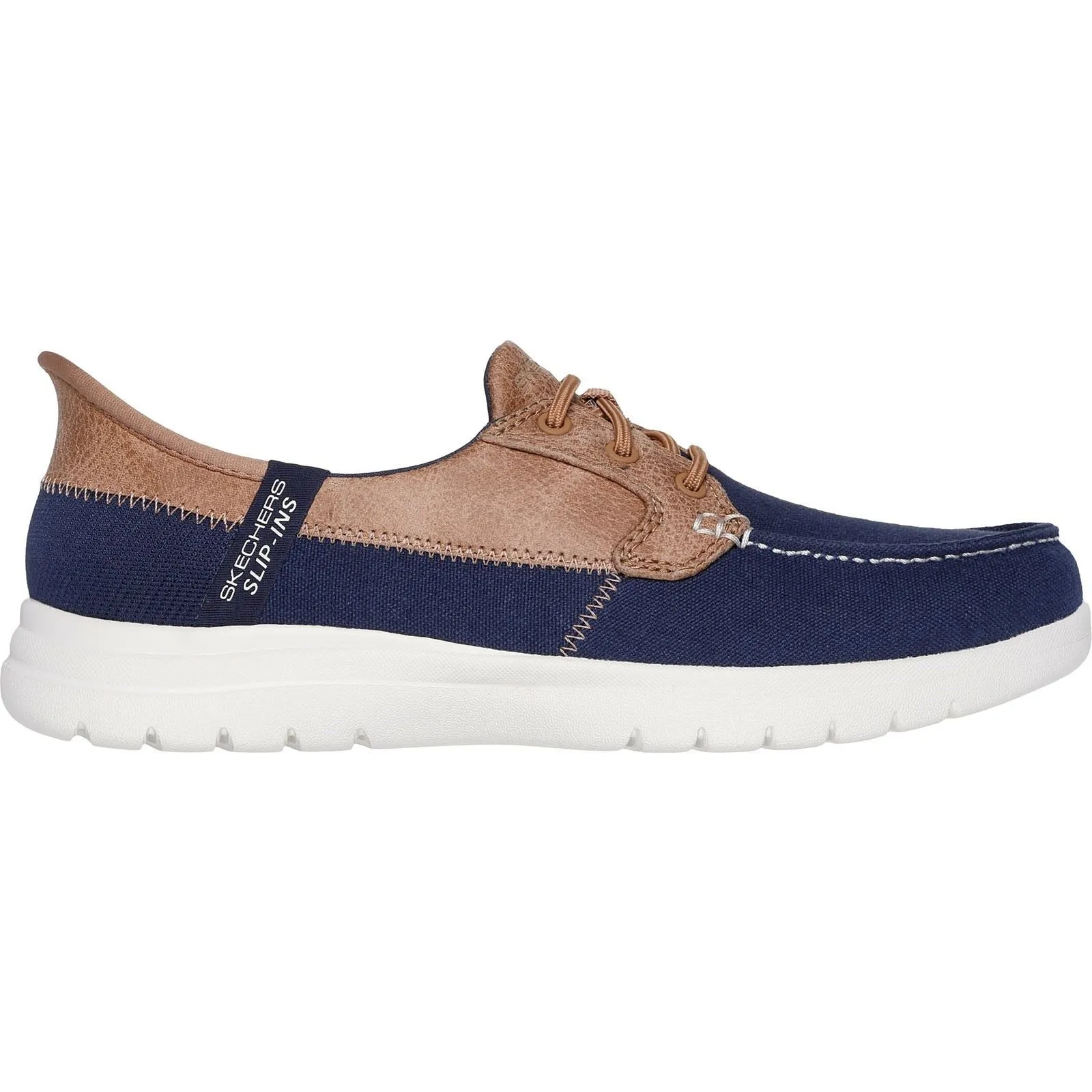 Women's Wide Fit Skechers 136536 Slip-ins Palmilla Sneakers