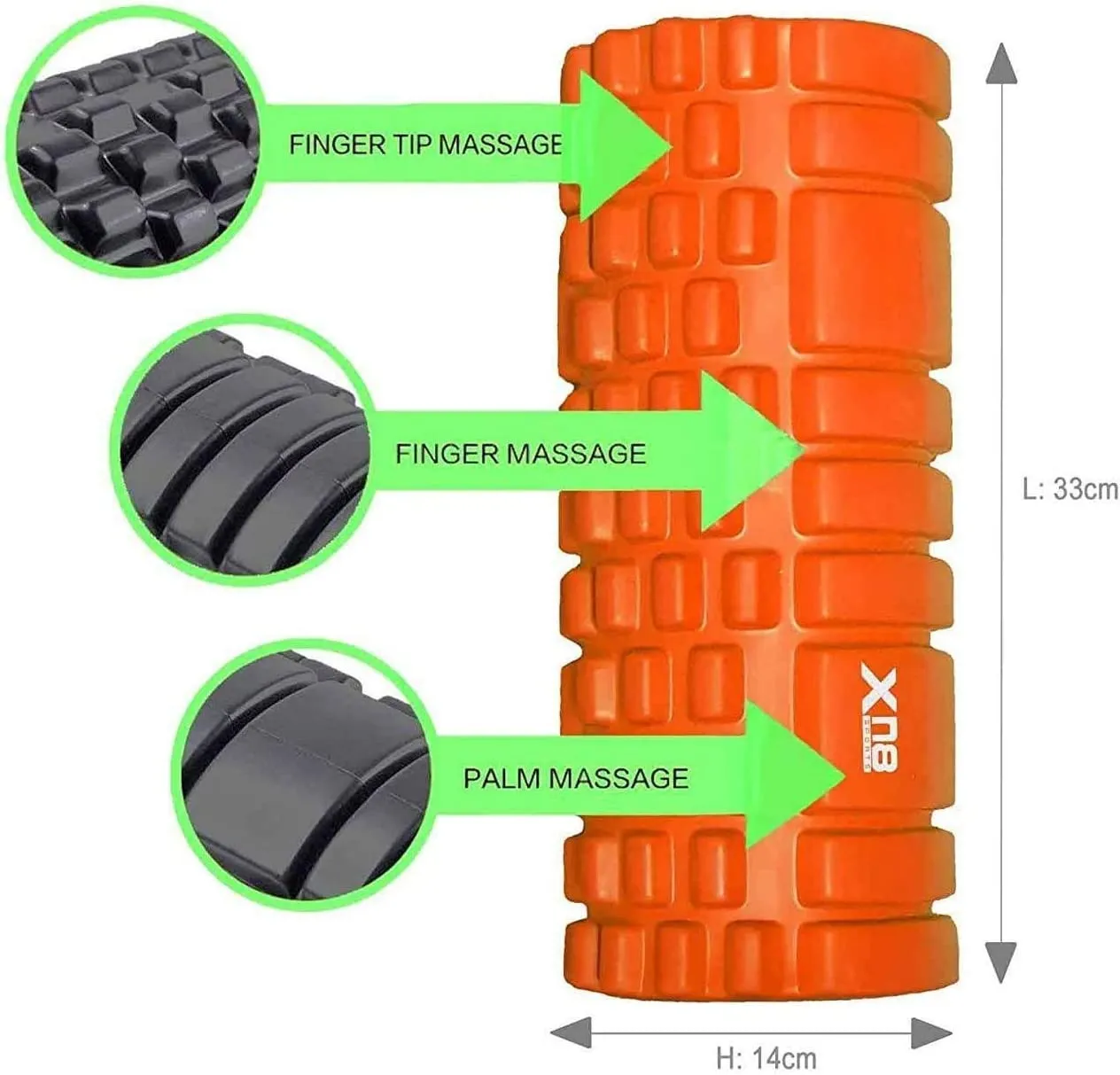 XN8 Yoga Trigger Point Fitness Foam Roller